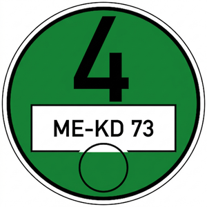 Feinstaubplakette Vorschau